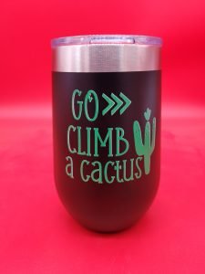 UV Printed Wine Tumbler (16 oz)